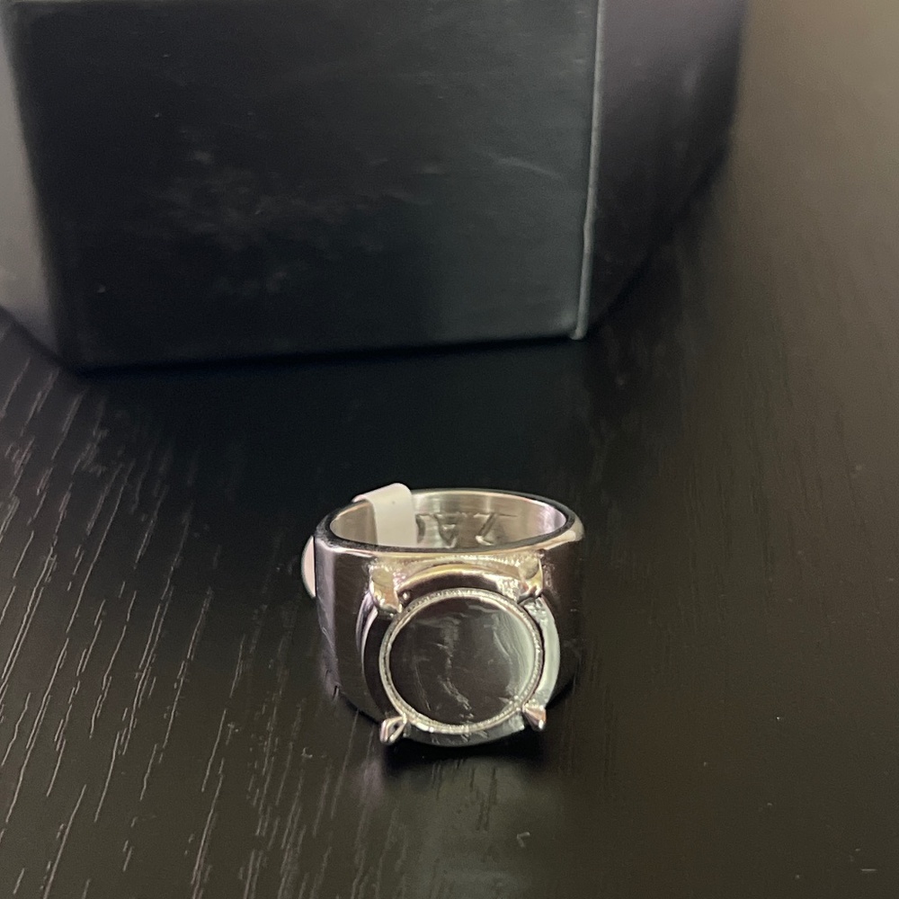 Original ZAG Adrien Agreste Ring Miraculous Ladybug Size 9 Unused Shiny Silver